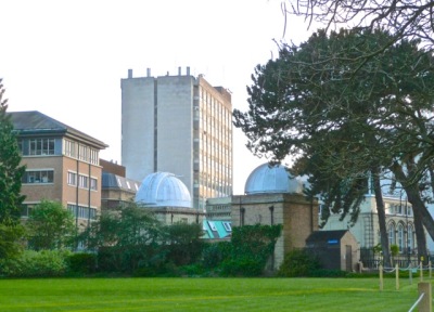 Oxford University science area from the Parks